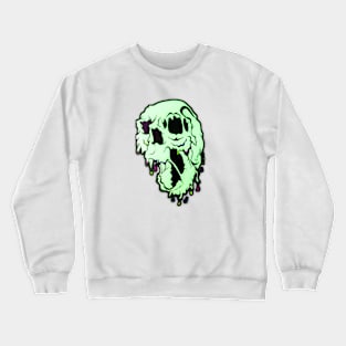 Light Green Melting Monster Crewneck Sweatshirt